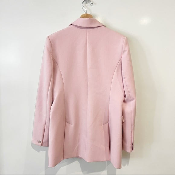 Something Navy Slouchy Power Pink Oversized Blazer - Picture 5 of 11